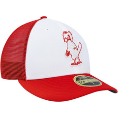 St. Louis Cardinals 2023 On-Field Batting Practice Low Profile 59FIFTY Fitted Hat White/Red | New Era