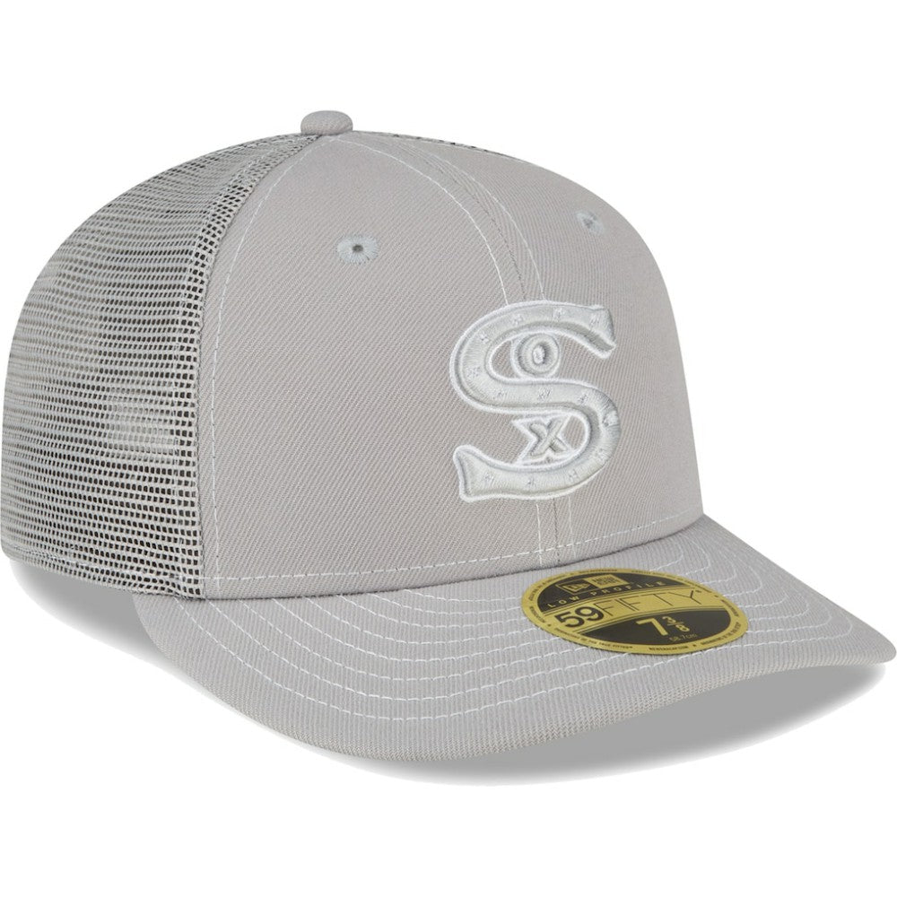 Chicago White Sox 2023 On-Field Batting Practice Low Profile 59FIFTY Fitted Hat Gray | New Era