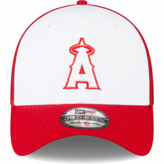 Los Angeles Angels 2023 On-Field Batting Practice 39THIRTY Flex Hat Red/White | New Era
