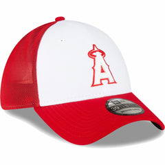 Los Angeles Angels 2023 On-Field Batting Practice 39THIRTY Flex Hat Red/White | New Era