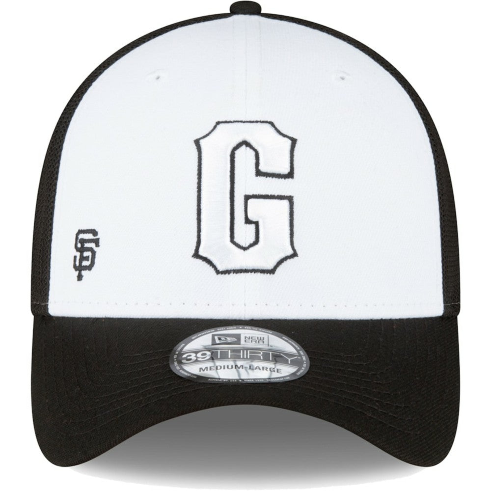 San Francisco Giants 2023 On-Field Batting Practice 39THIRTY Flex Hat Black/White | New Era