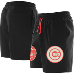 Chicago Cubs Color Pack Knit Shorts Black | New Era