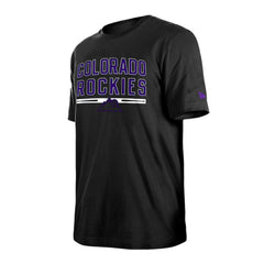 Colorado Rockies Batting Practice T-Shirt Black | New Era