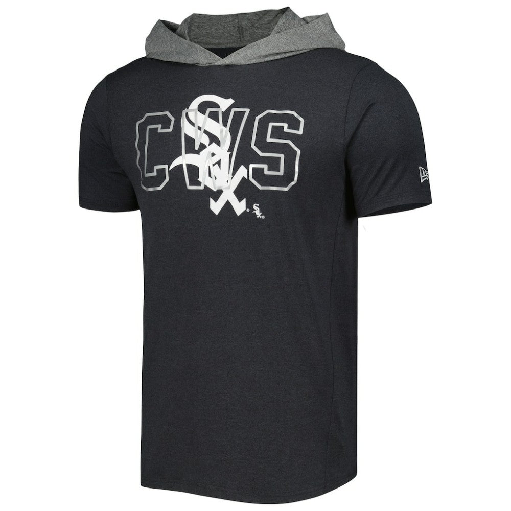 Chicago White Sox Team Hoodie T-Shirt Black | New Era