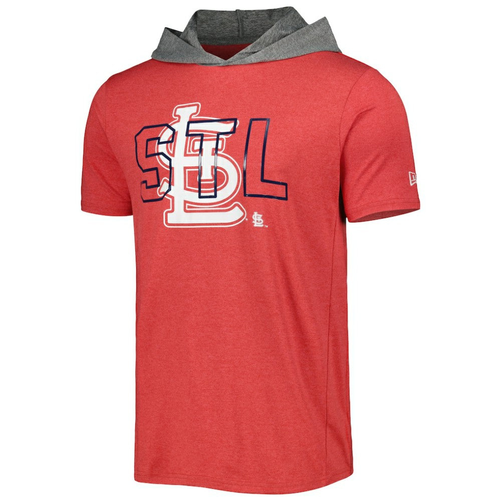 St. Louis Cardinals Team Hoodie T-Shirt Red | New Era