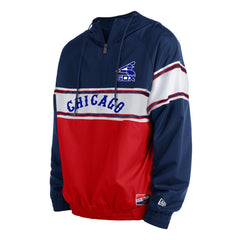 Chicago White Sox Ripstop Raglan Quarter-Zip Hoodie Navy | New Era