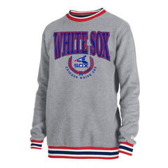 Chicago White Sox Throwback Classic Pullover Sweatshirt Heather Gray | New Era