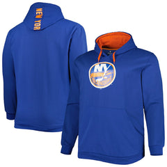 New York Islanders Big & Tall Fleece Pullover Hoodie Royal