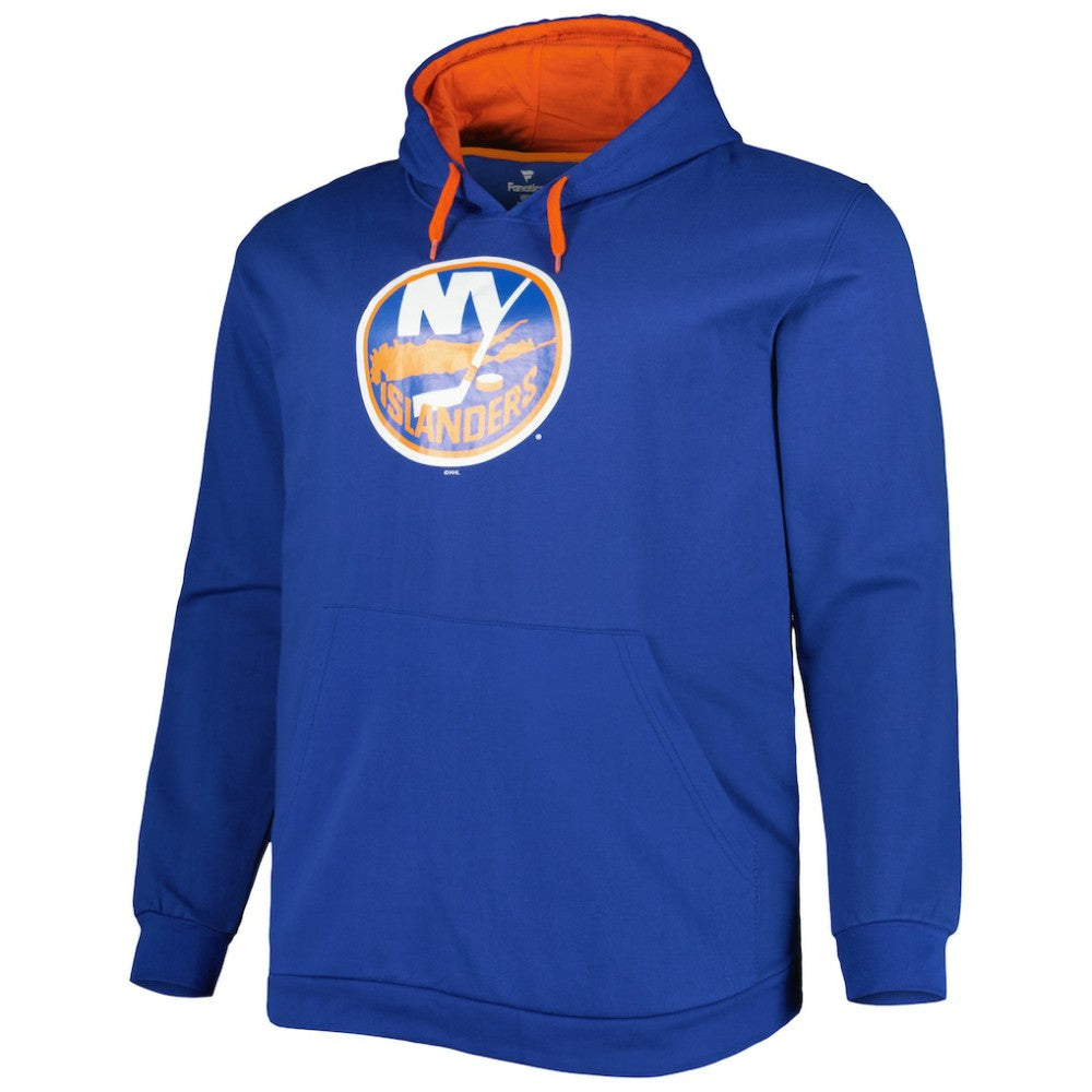 New York Islanders Big & Tall Fleece Pullover Hoodie Royal