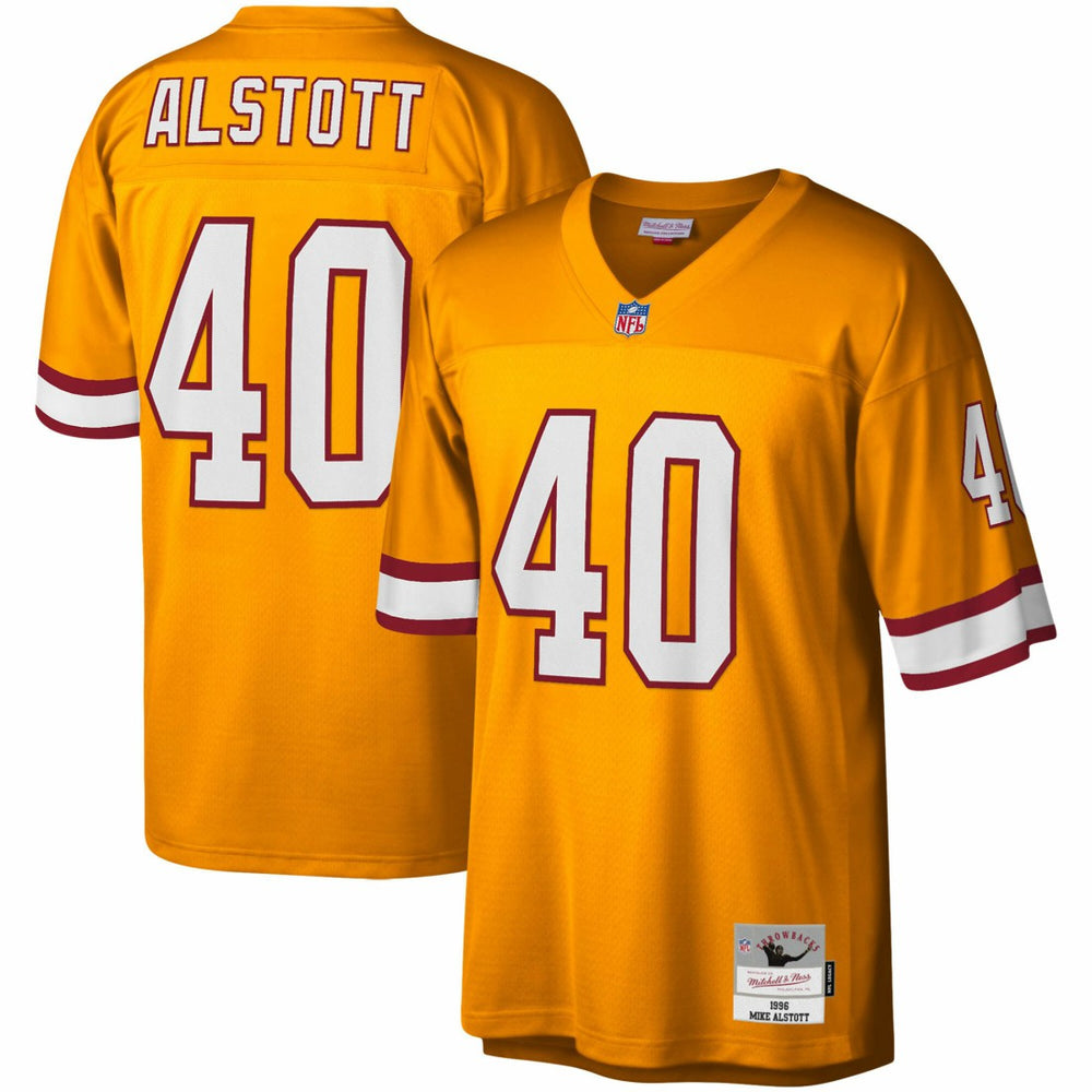 Mike Alstott Tampa Bay Buccaneers Big & Tall 1996 Retired Player Replica Jersey - Orange outlet