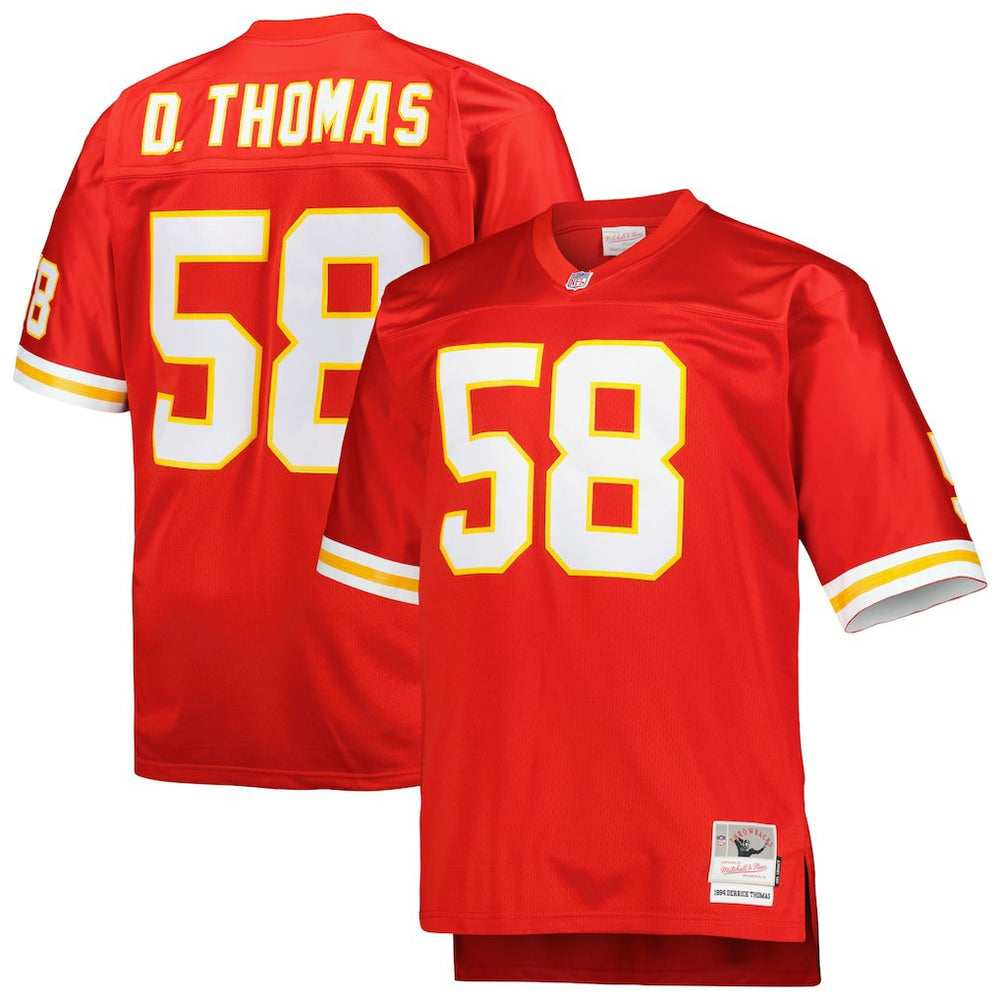 Derrick Thomas Kansas City Chiefs Big & Tall 1994 Retired Player Replica Jersey - Red online