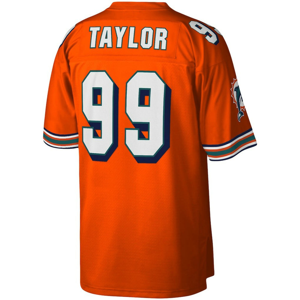 Jason Taylor Miami Dolphins Big & Tall 2004 Retired Player Replica Jersey - Orange outlet