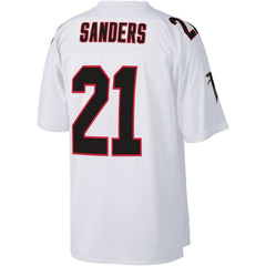 Deion Sanders Atlanta Falcons Big & Tall 1992 Retired Player Replica Jersey - White discount