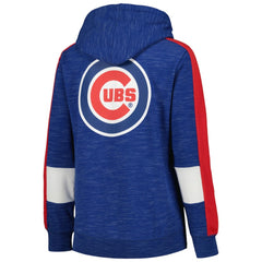 Chicago Cubs Women's Colorblock Full-Zip Hoodie Royal | New Era