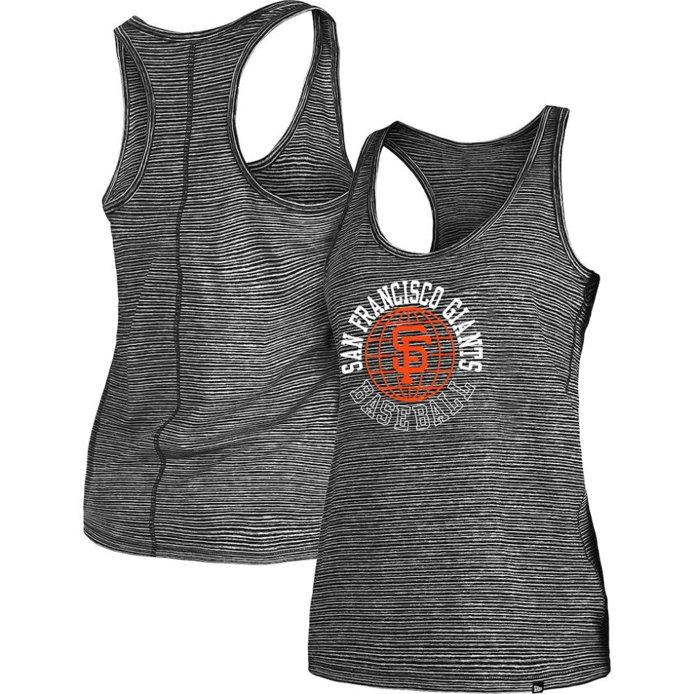 San Francisco Giants Women's Active Racerback Tank Top Black | New Era