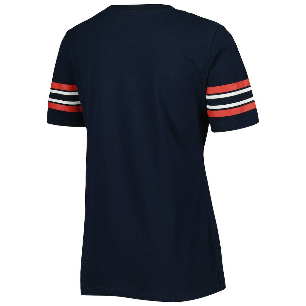 Boston Red Sox Women's Team Stripe T-Shirt Navy | New Era