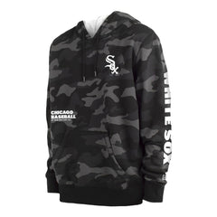 Chicago White Sox Camo Pullover Hoodie Black | New Era