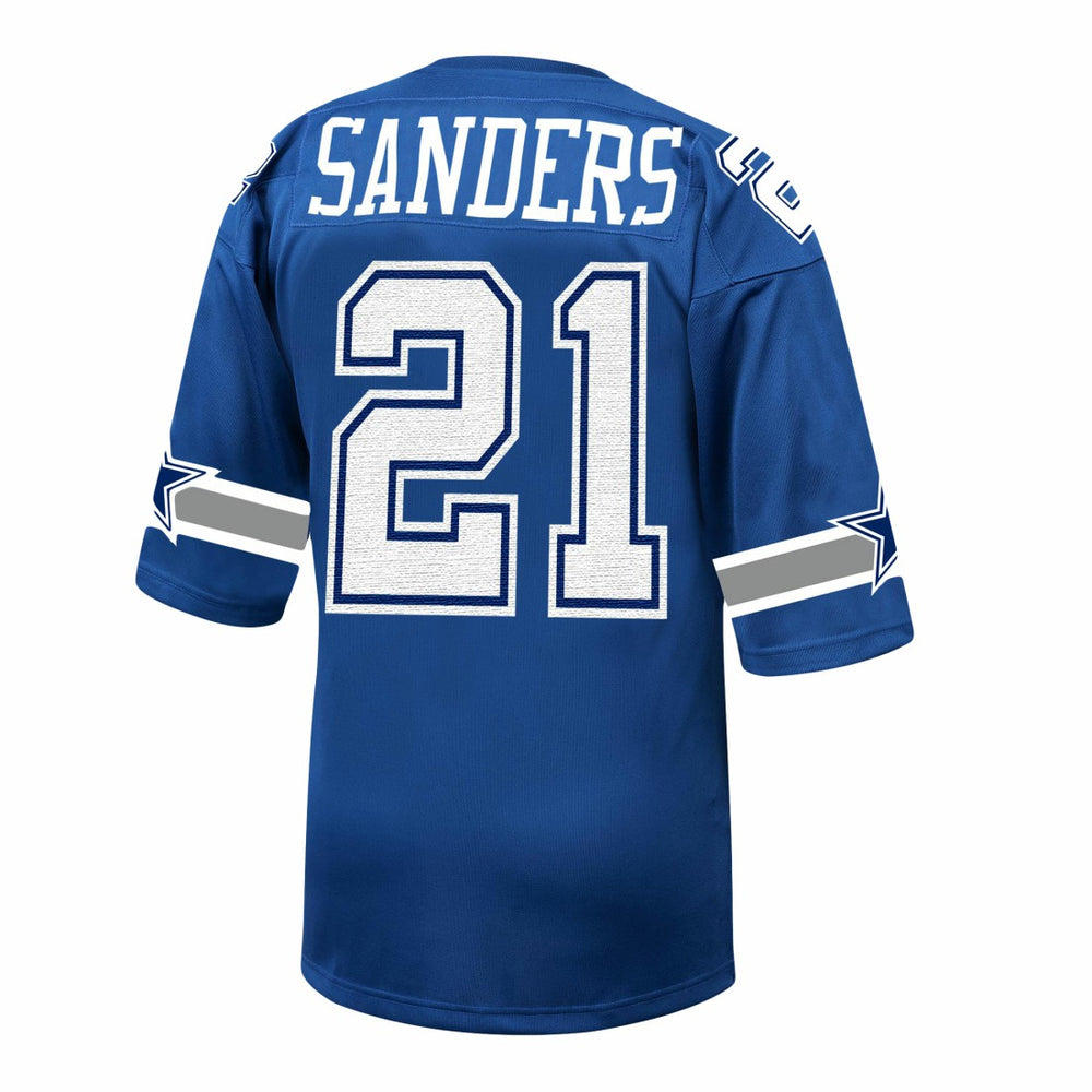 Deion Sanders Dallas Cowboys 1996 Authentic Throwback Retired Player Jersey - Royal cheap