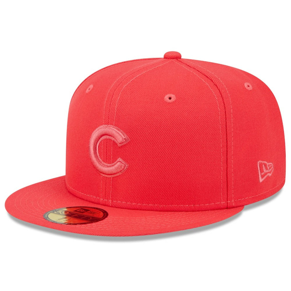 Chicago Cubs 2023 Spring Color Basic 59FIFTY Fitted Hat Red | New Era