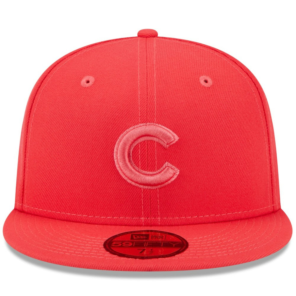 Chicago Cubs 2023 Spring Color Basic 59FIFTY Fitted Hat Red | New Era