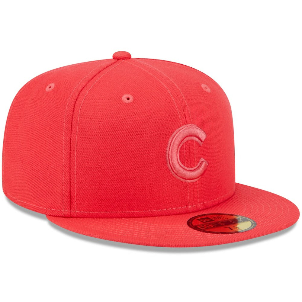 Chicago Cubs 2023 Spring Color Basic 59FIFTY Fitted Hat Red | New Era