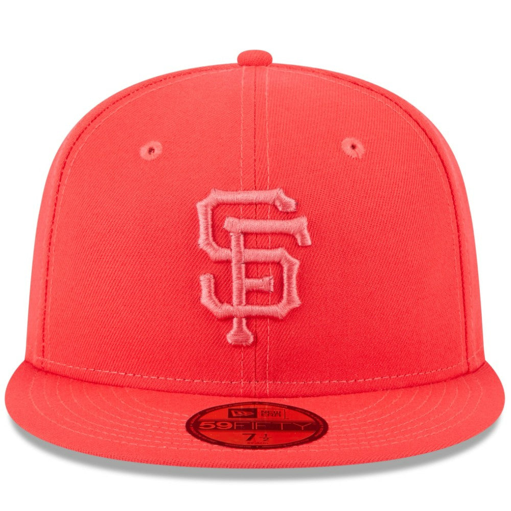San Francisco Giants 2023 Spring Color Basic 59FIFTY Fitted Hat Red | New Era