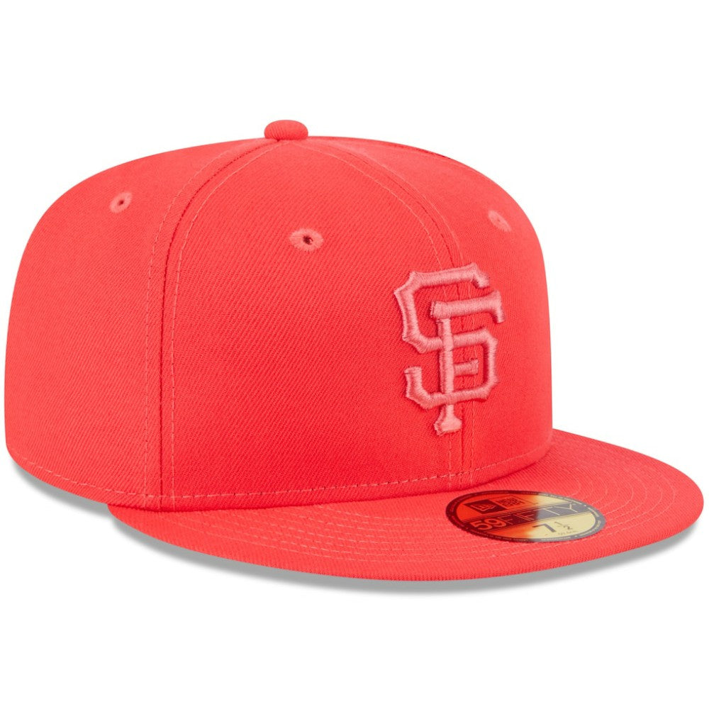 San Francisco Giants 2023 Spring Color Basic 59FIFTY Fitted Hat Red | New Era