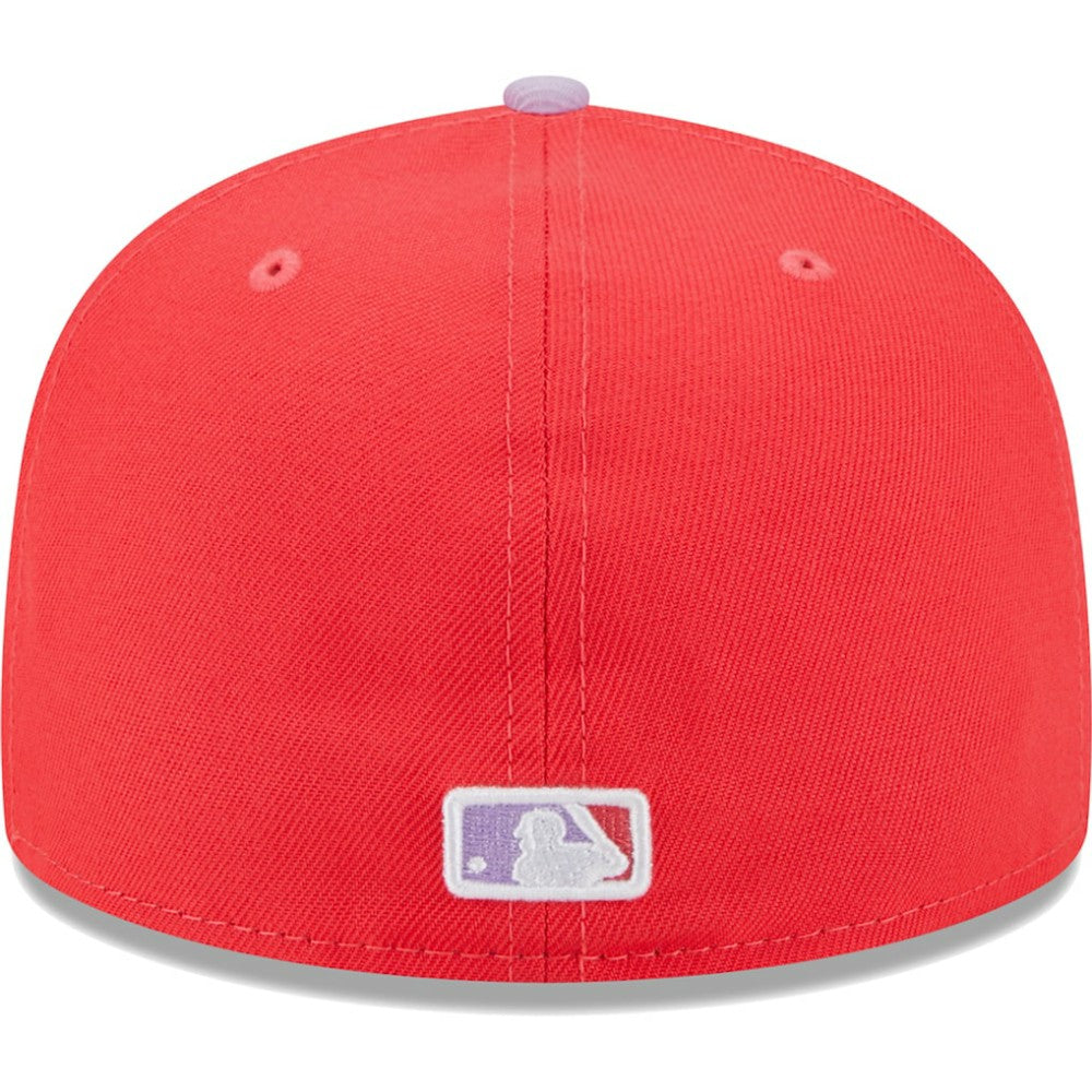 St. Louis Cardinals Spring Color Two-Tone 59FIFTY Fitted Hat Red/Lavender | New Era