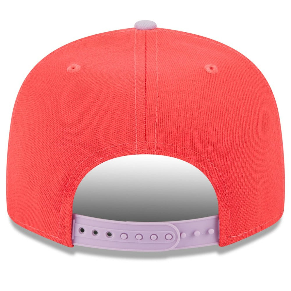 Chicago White Sox Spring Basic Two-Tone 9FIFTY Snapback Hat Red/Purple | New Era