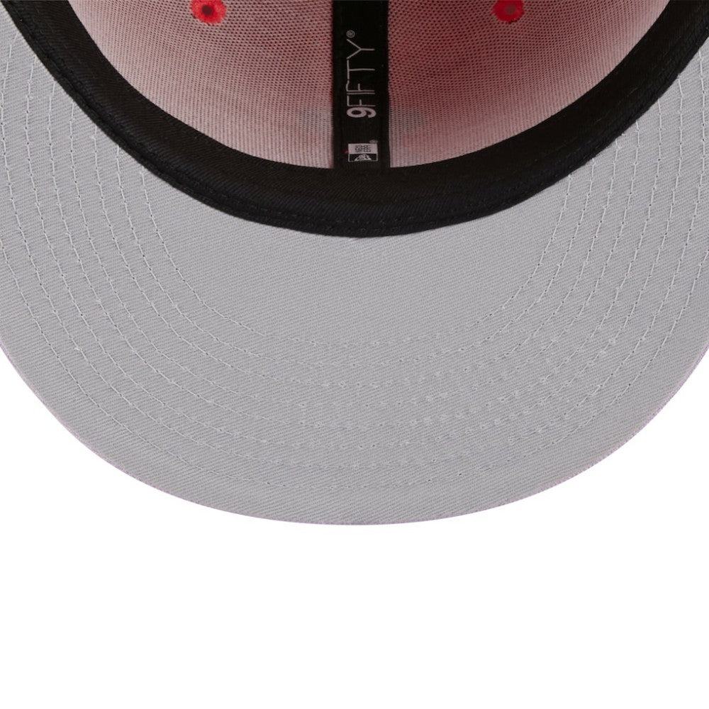 Chicago White Sox Spring Basic Two-Tone 9FIFTY Snapback Hat Red/Purple | New Era