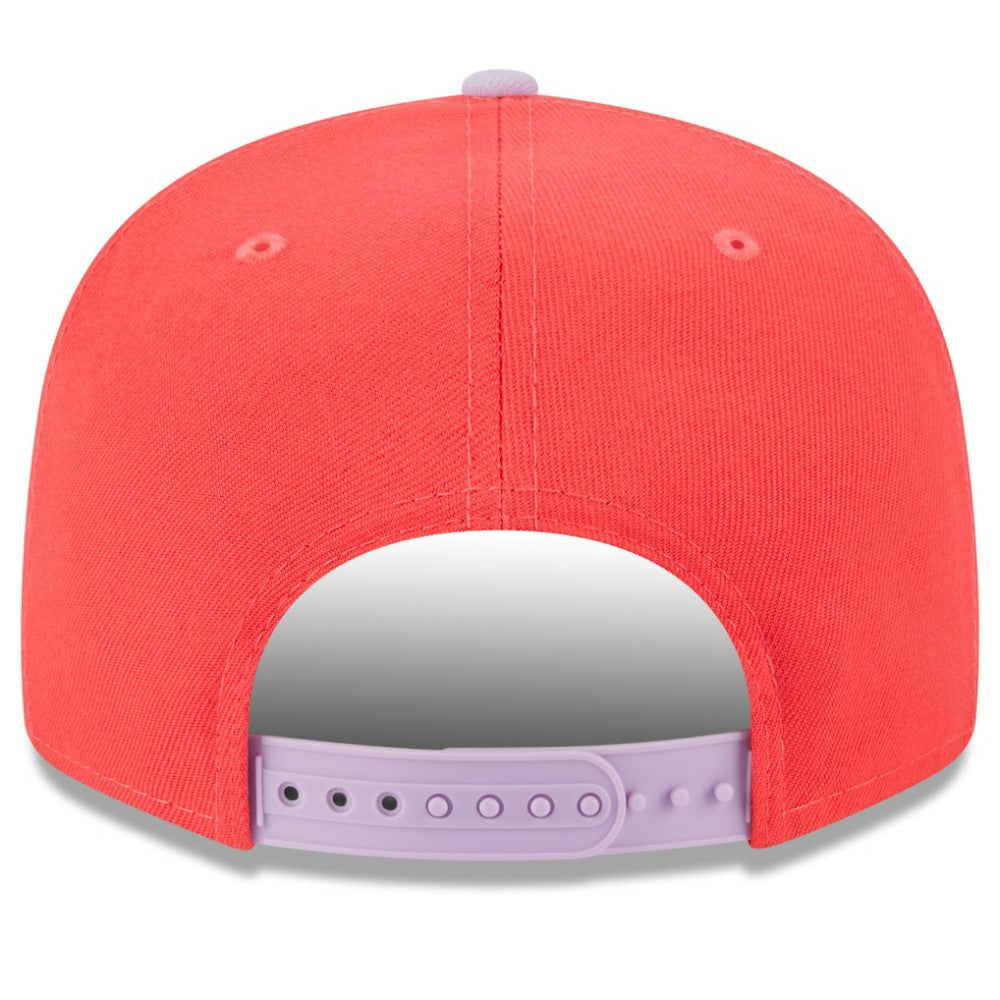 San Francisco Giants Spring Basic Two-Tone 9FIFTY Snapback Hat Red/Purple | New Era