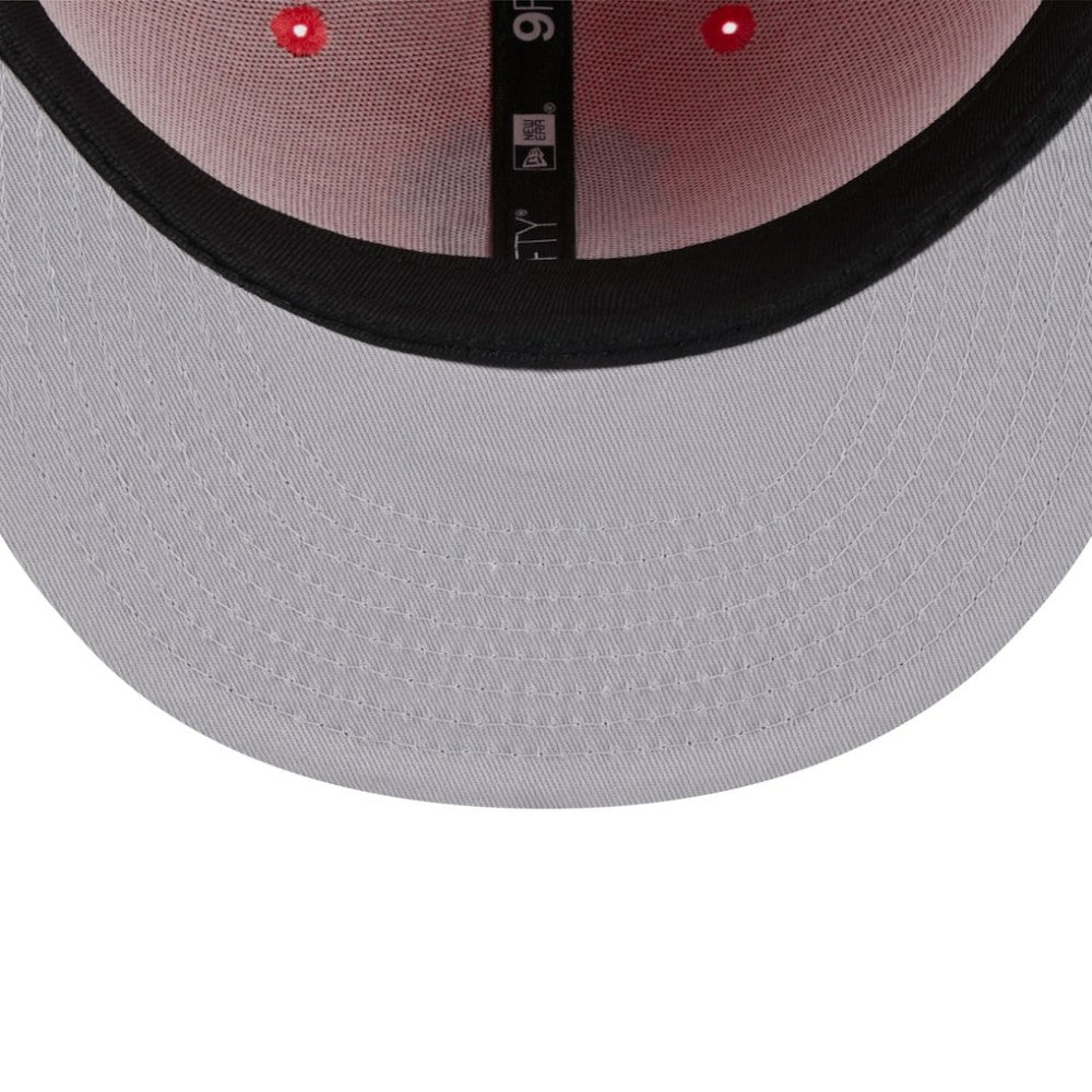 San Francisco Giants Spring Basic Two-Tone 9FIFTY Snapback Hat Red/Purple | New Era