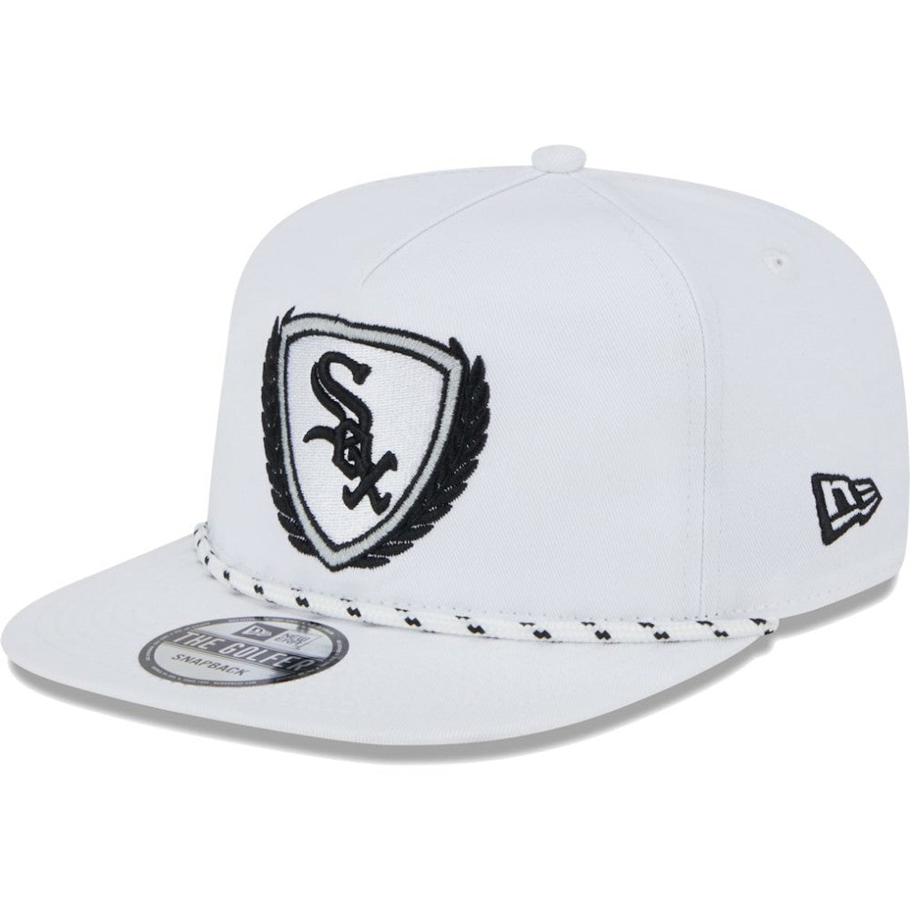Chicago White Sox Golfer Tee 9FIFTY Snapback Hat White | New Era