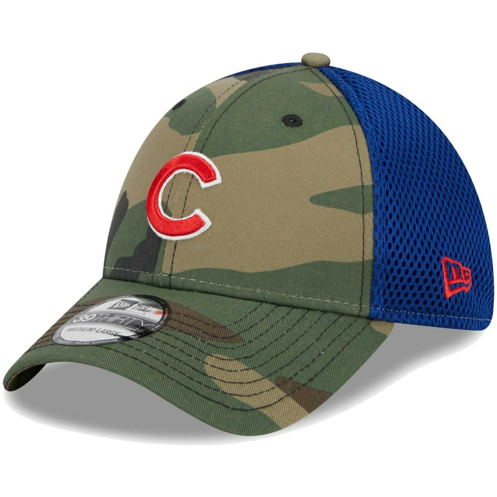 Chicago Cubs Team Neo 39THIRTY Flex Hat Camo | New Era