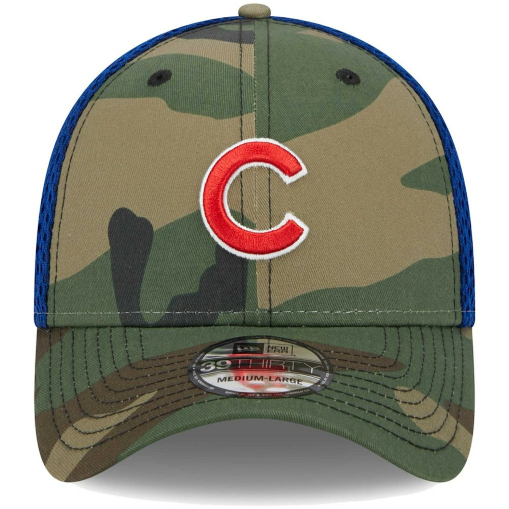Chicago Cubs Team Neo 39THIRTY Flex Hat Camo | New Era