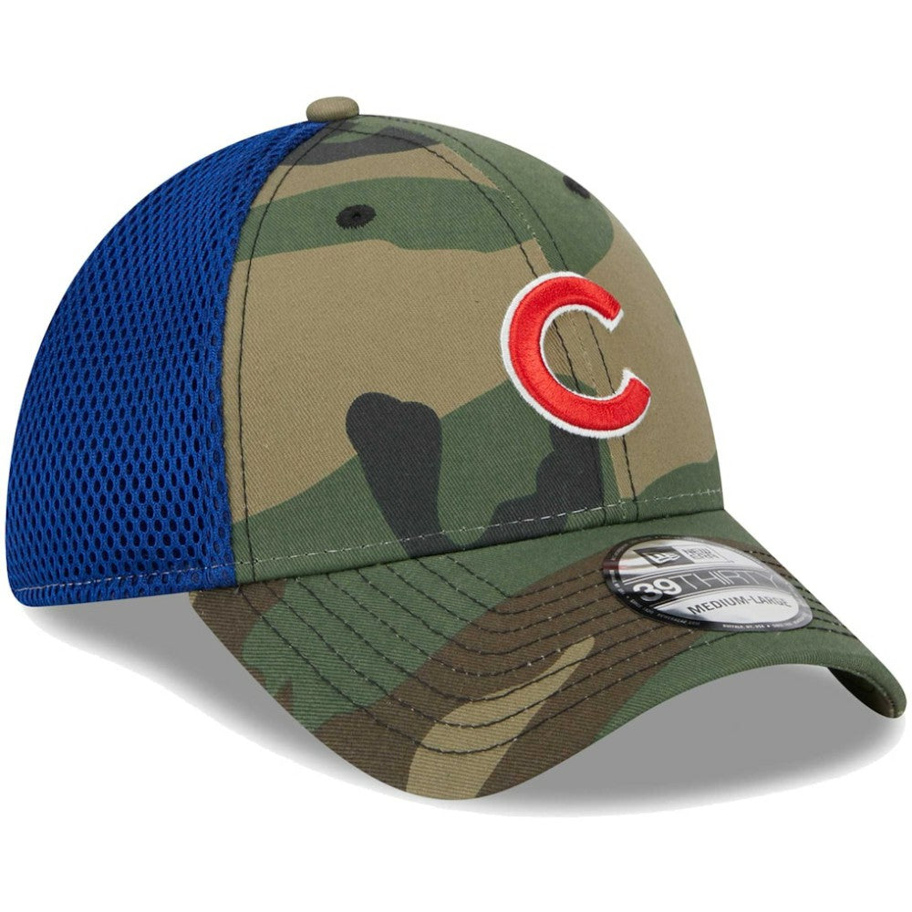 Chicago Cubs Team Neo 39THIRTY Flex Hat Camo | New Era