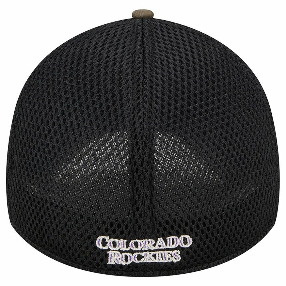 Colorado Rockies Team Neo 39THIRTY Flex Hat Camo | New Era