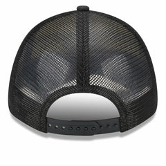 San Francisco Giants Team Stripe Trucker 9FORTY Snapback Hat White/Black | New Era