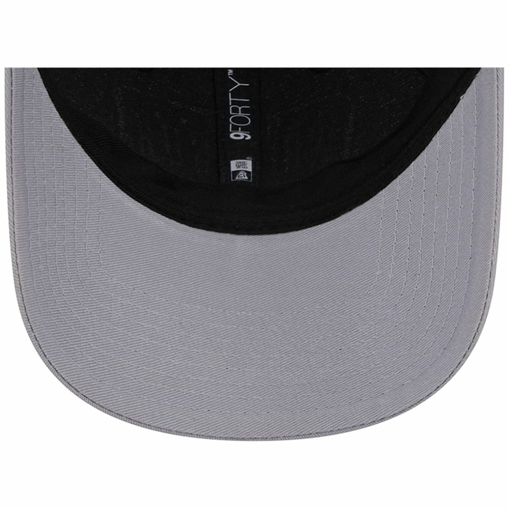 Chicago White Sox Two-Tone Patch 9FORTY Snapback Hat Black | New Era