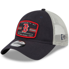 Boston Red Sox Property Trucker 9TWENTY Snapback Hat Navy | New Era