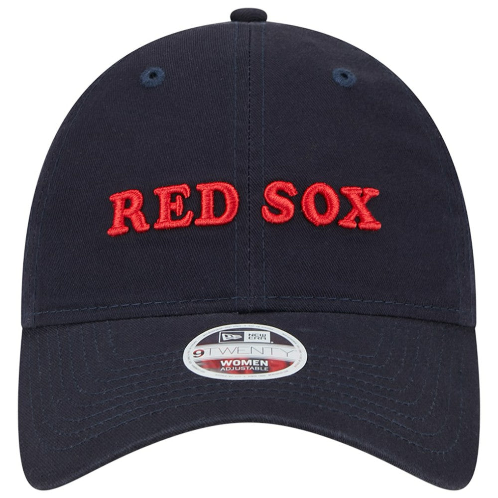 Boston Red Sox Women's Shoutout 9TWENTY Adjustable Hat Navy | New Era