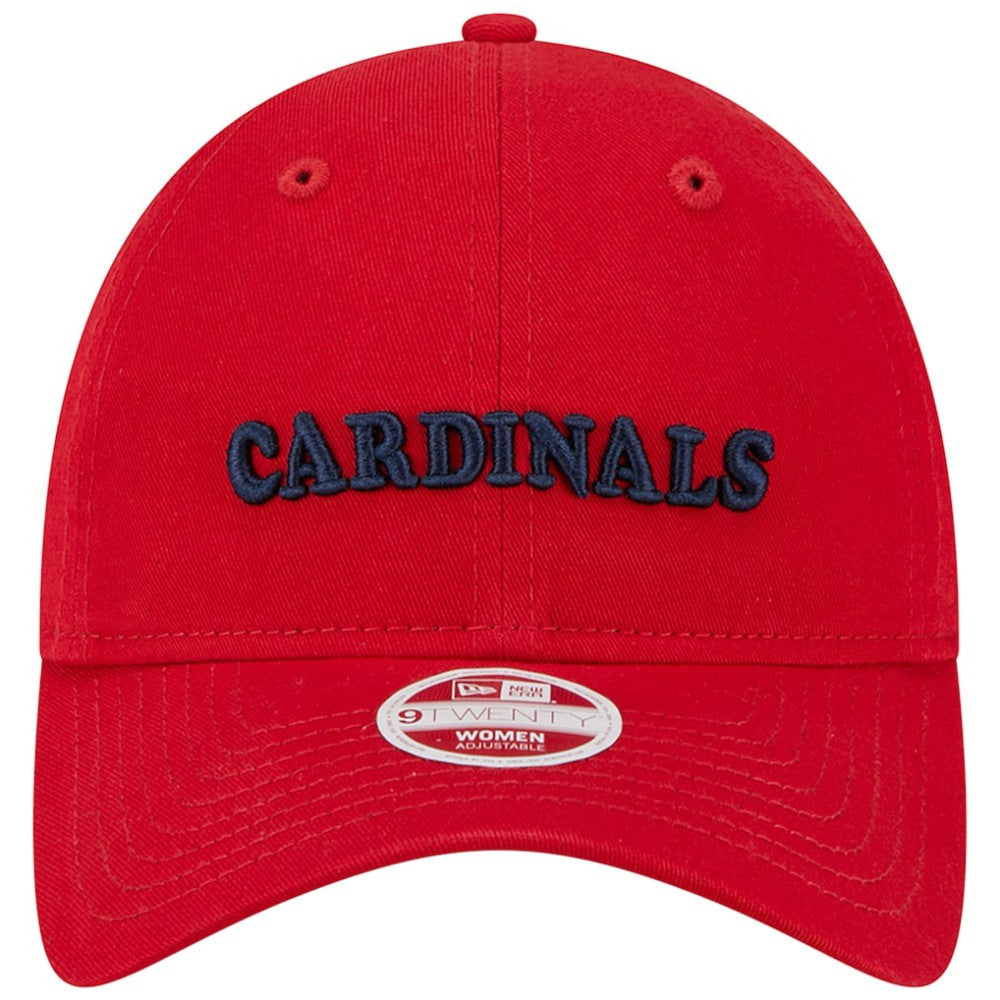 St. Louis Cardinals Women's Shoutout 9TWENTY Adjustable Hat Red | New Era