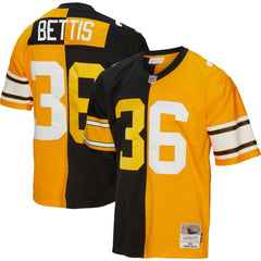 Jerome Bettis Pittsburgh Steelers 1996 Split Legacy Replica Jersey - Black/Gold discount