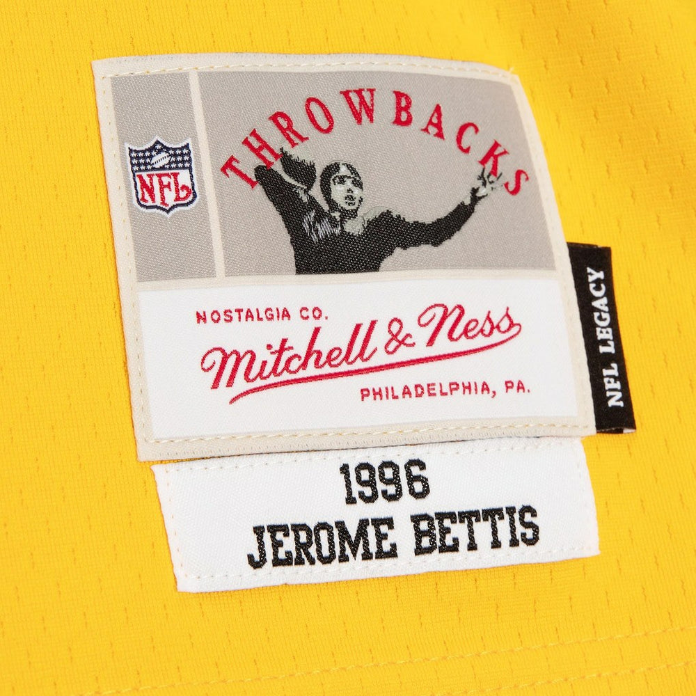 Jerome Bettis Pittsburgh Steelers 1996 Split Legacy Replica Jersey - Black/Gold discount