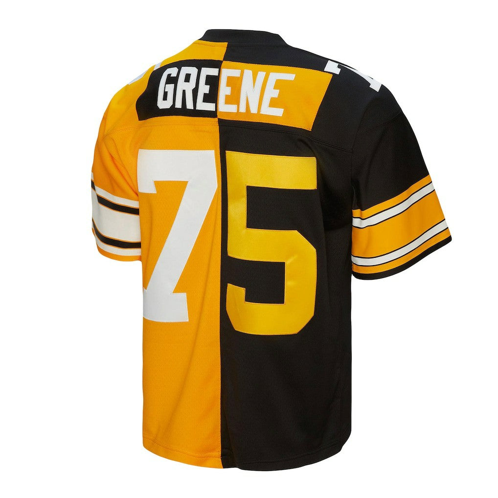 Joe Greene Pittsburgh Steelers 1976 Split Legacy Replica Jersey - Black/Gold online