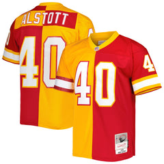 Mike Alstott Tampa Bay Buccaneers 1996 Split Legacy Replica Jersey - Orange/Red cheap