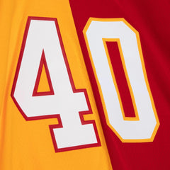 Mike Alstott Tampa Bay Buccaneers 1996 Split Legacy Replica Jersey - Orange/Red cheap