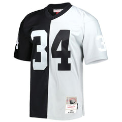 Bo Jackson Las Vegas Raiders 1988 Split Legacy Replica Jersey - Black/Silver for sale