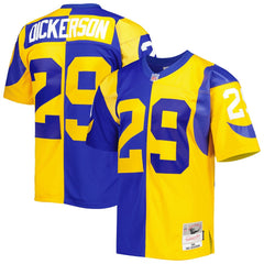 Eric Dickerson Los Angeles Rams 1984 Split Legacy Replica Jersey - Royal/Gold outlet