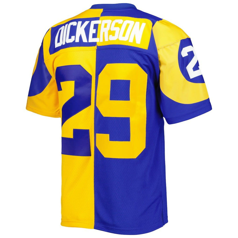 Eric Dickerson Los Angeles Rams 1984 Split Legacy Replica Jersey - Royal/Gold outlet